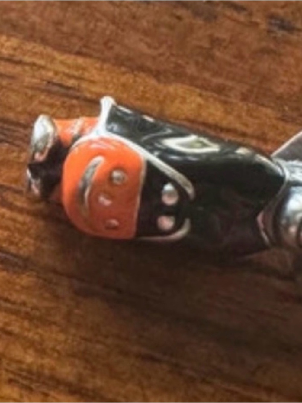 James Avery enamel witch pumpkin charm Halloween